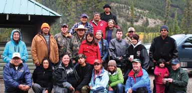 Cérémonie de réconciliation – parc national du Canada Jasper et Première nation d'Alexis Nakota Sioux