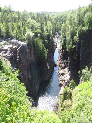 La Gorge d’Aguasabon  dans la baie Terrace 