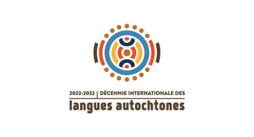 Logo de la Décennie internationale des langues autochtones