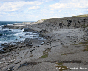 Vues côtières sur le sentier Point Riche. © Parcs Canada/S. Stone