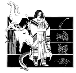 Image tirée du livre : « The Micmac and How Their Ancestors