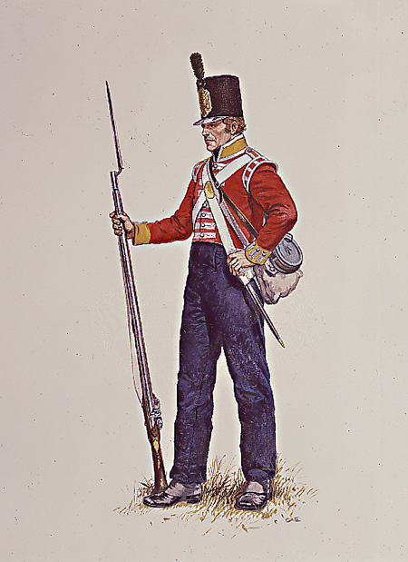 Soldat de la milice d'élite et incorporée (3e bataillon)