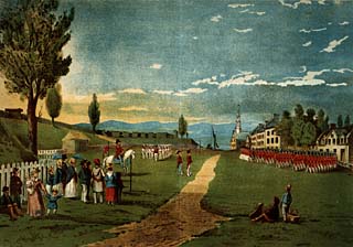 vue de l'esplanade en 1832