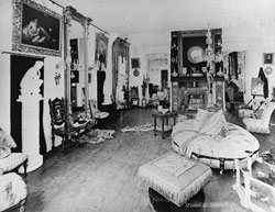 Le salon d'Amédée en 1886