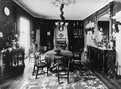 Salle à manger en 1886