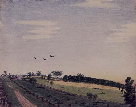 Ferme de Compton, 1837