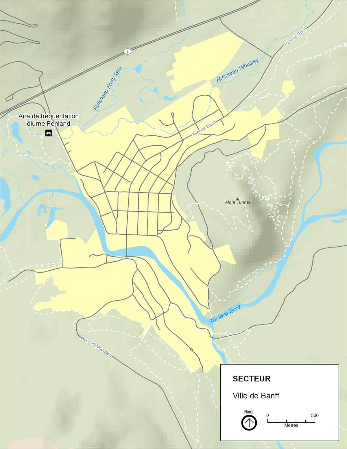  Carte 3 : Ville de Banff 