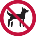 Interdit aux chiens