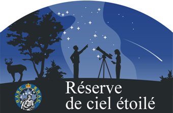SRAC - logo de réserve de ciel étoilé