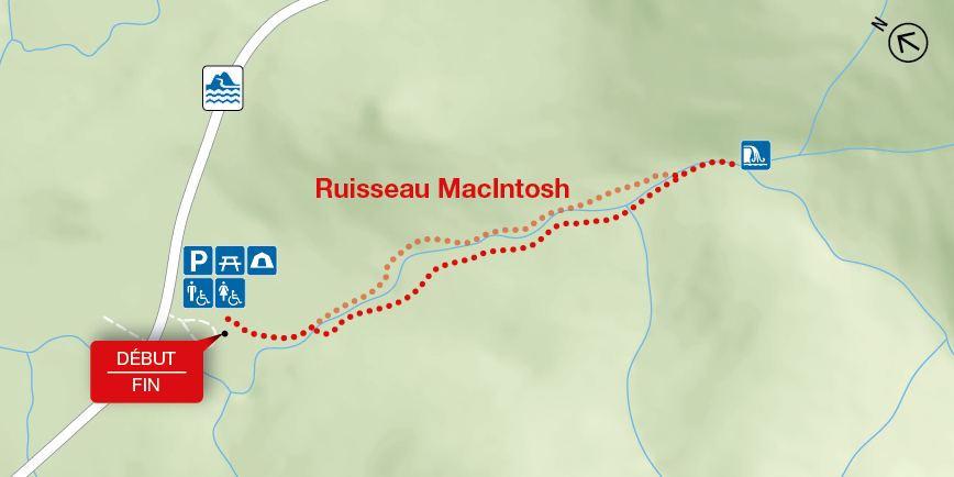 Carte : Ruisseau MacIntosh