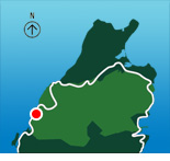 Carte de localisation - Rivière à Lazare