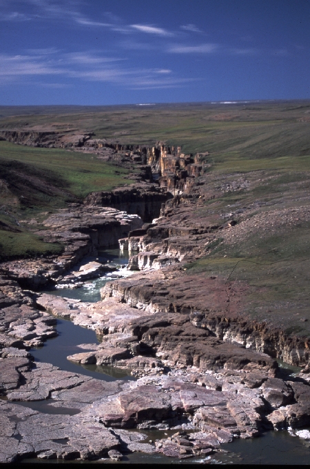 Canyon en fente Hornaday River