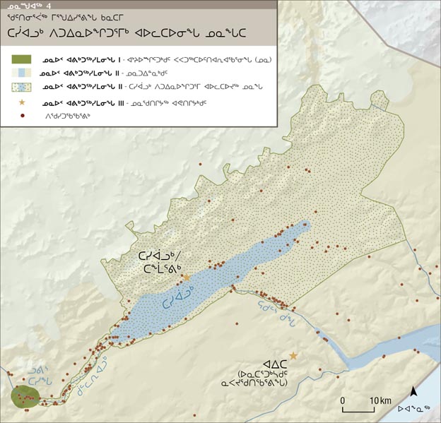 Map 4: Lake Hazen/Tasialuk Basin Special Management Area, text description follows