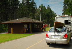 Kiosque au parc national Pukaskwa